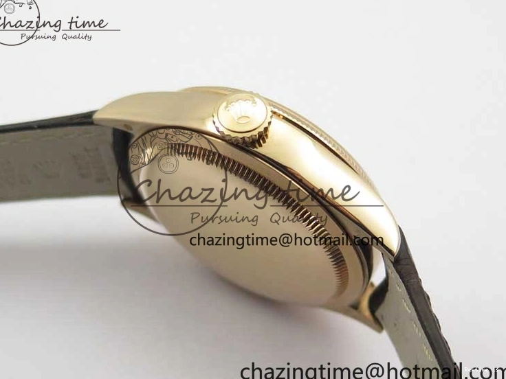 1229 Cellini 50535 Moonphase RG GMF Best Edition White Dial on Brown Leather Strap A Lightweight 2634